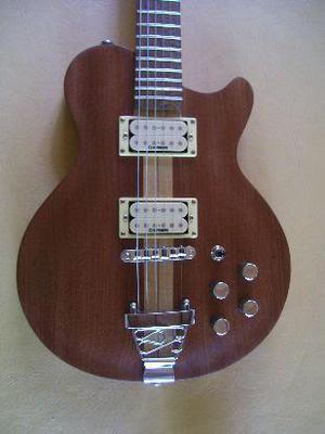 guitarra luthier - maderas preciosas caoba y arce
