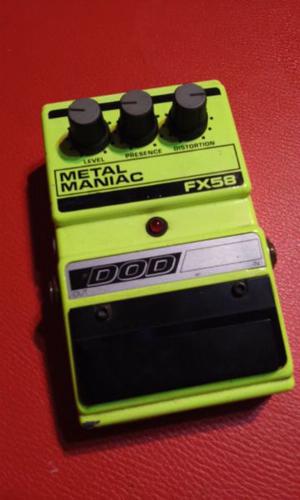 pedal dod. fx 58 metal maniac made in usa