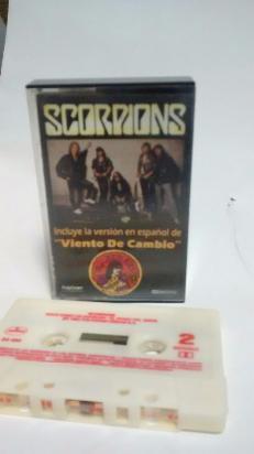scorpions "vientos de cambio" cassette