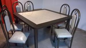 vendo juego de comedor muy poco uso