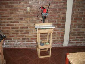 CONJUNTO SOPORTE Y AGUJEREADORA