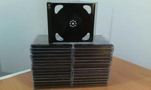 Cajitas acrilicas de cds simples x 30 unidades