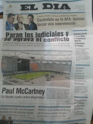 Diario EL DIA La Plata - Paul McCartney  Beatles