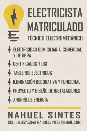 Electricista Dci, Iluminacion, Tableros, Soluciones Electri.