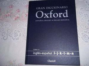 Gran Diccionario Oxford Clarin (tomo 1 Al 14)
