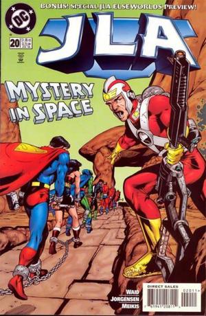 Justice Legue of América nº 20, DC ccmics. Mystery in