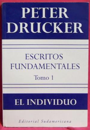 Libro Peter Drucker - Escritos Fundamentales Tres Tomos
