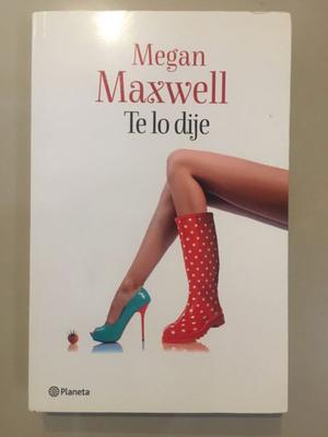 Libro autora Megan Maxwell