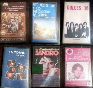 Lote 6 cds Rock Nacional (Nito Mestre - Dulces 16 - La Torre