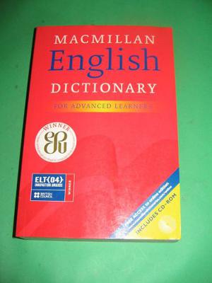 Macmillan English Dictionary For Advanced Learners (con Cd)