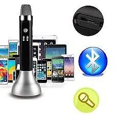 Microfono + Parlante Karaoke Inalambrico Bluetooth Sd 2 En 1