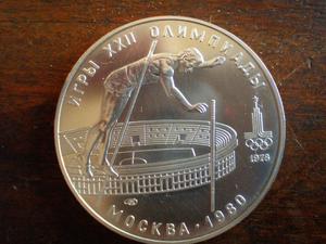 Moneda De Plata Rusa 10 Rublos Sin Circular 33,3 Gramos