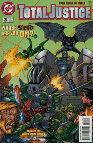 Total Justice Nº 3, Dc Comics, En Inglés. Noviembre De