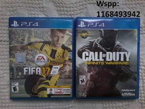 Vendo Juegos Ps4 - Fifa 17 - Cod Iw