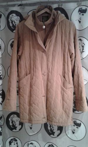 Vendo Sacon tipo campera (con cierre) de mujer, color beige