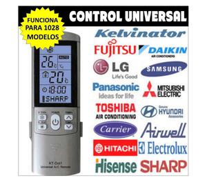 control remoto universal para aire acondicionado frio calor