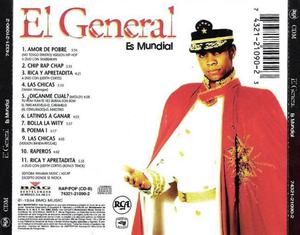 el general - es mundial - cd original como nuevo
