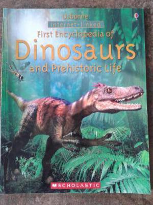enciclopedia en ingles "first encyclopedia of dinosaurs and