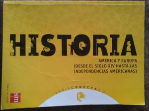 libro "historia: america y europa (desde siglo xiv hasta las