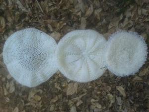 Boinas tejidas a crochet