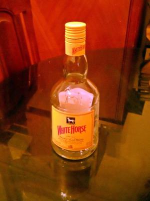 Botella Vacia Whisky White Horse 1 Litro