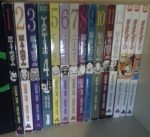 Colección de mangas Death Note +3 mangas de Naruto de