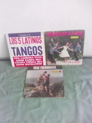 Discos vinilos simples los 5 latinos