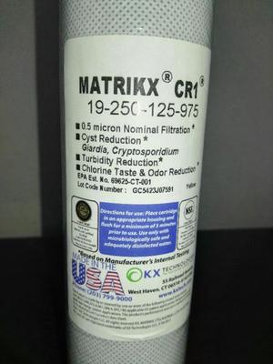 Filtro Matrikx 0,5 Micrones CR1