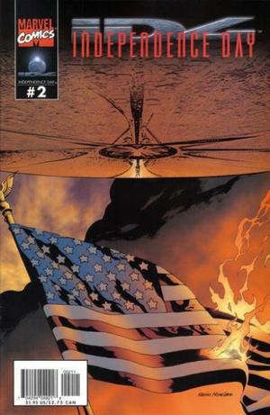 Independence day nº 2, Marvel Comics. En inglés. ID4.