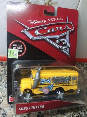 Miss Fritter Cars 3 Pixar Colectivo Juguete Escala Disney