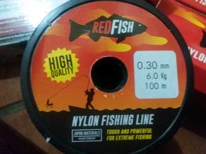 Naylon red fish 0,30mm