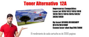 toner hp alternativos nuevos descuento por cantidad