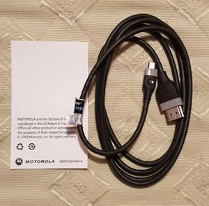 Cable mini usb a hdmi hi-speed Motorola (skna)