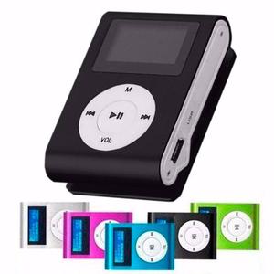 Mp3 Clip Con Display + Tarjeta Sd 8 Kingston + Audicular