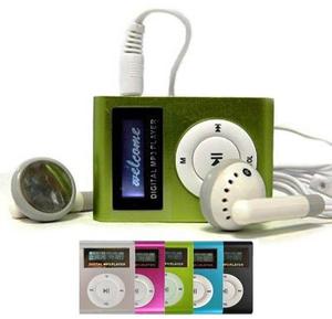 Mp3 Shuffle Pantalla Lcd - Micro Sd Auric + Cable - La Plata