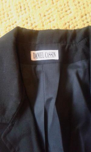 Saco Daniel Cassin negro Talle S