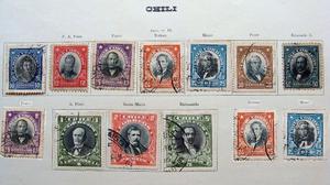 Sellos postales de Chile 