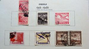 Sellos postales de Chile 