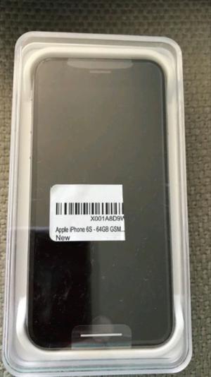 Vendo Iphone 6 S de 64 GB liberado de fabrica nuevo sin caja