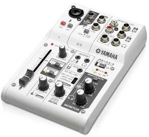 Yamaha Ag03 Mixer Multifuncion Con Efectos Usb Nuevo Gtia