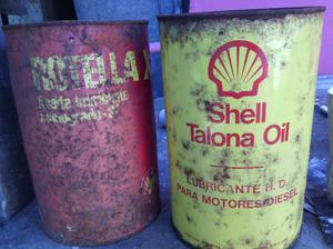 antigua lata de aceite de 4 lts.