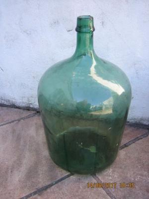 botellon antiguo de vidrio
