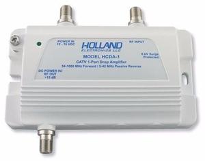 Amplificador De Señal Hcda-1frag Holland P/ Tv Hd 1 Ghz