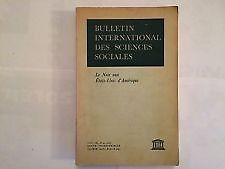 Bulletin International des sciences sociales