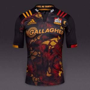 Camiseta Chiefs Rugby Negra 