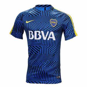 Camiseta De Entrenamiento Futbol Boca Jr 