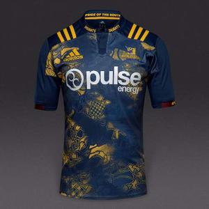 Camiseta Rugby adidas Highlanders Azul  Territorio!
