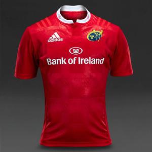 Camiseta adidas Rugby Munster Irlanda  Original Roja