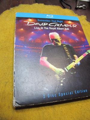 David Gilmour ‎– Remember That Night (Live At The Royal