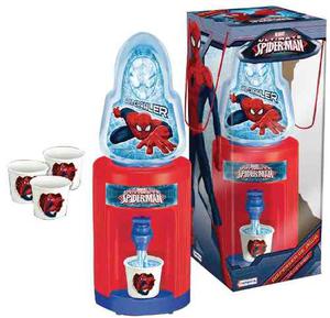 Dispenser De Agua Infantil Spiderman Con Vasos Impresos